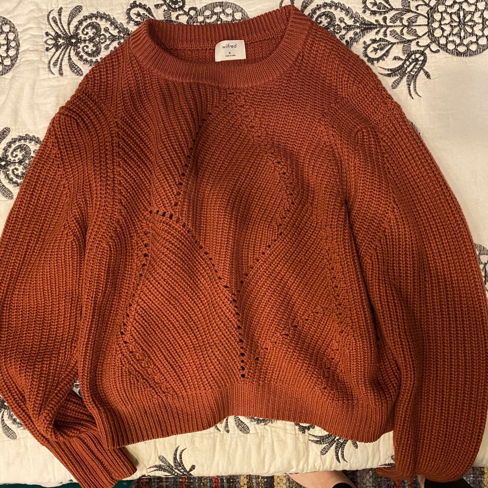 Aritzia Wilfred Knit Sweater M